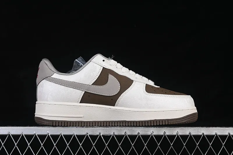 All categories Nk Air Force 1 Air Force series Nk Air Force 1 Low Air Force low-top Nike Air Force 1'07 Low Year of the Horse limited edition White and green Chinese style Air Force 1 low-top casual sneakers DW8806-008